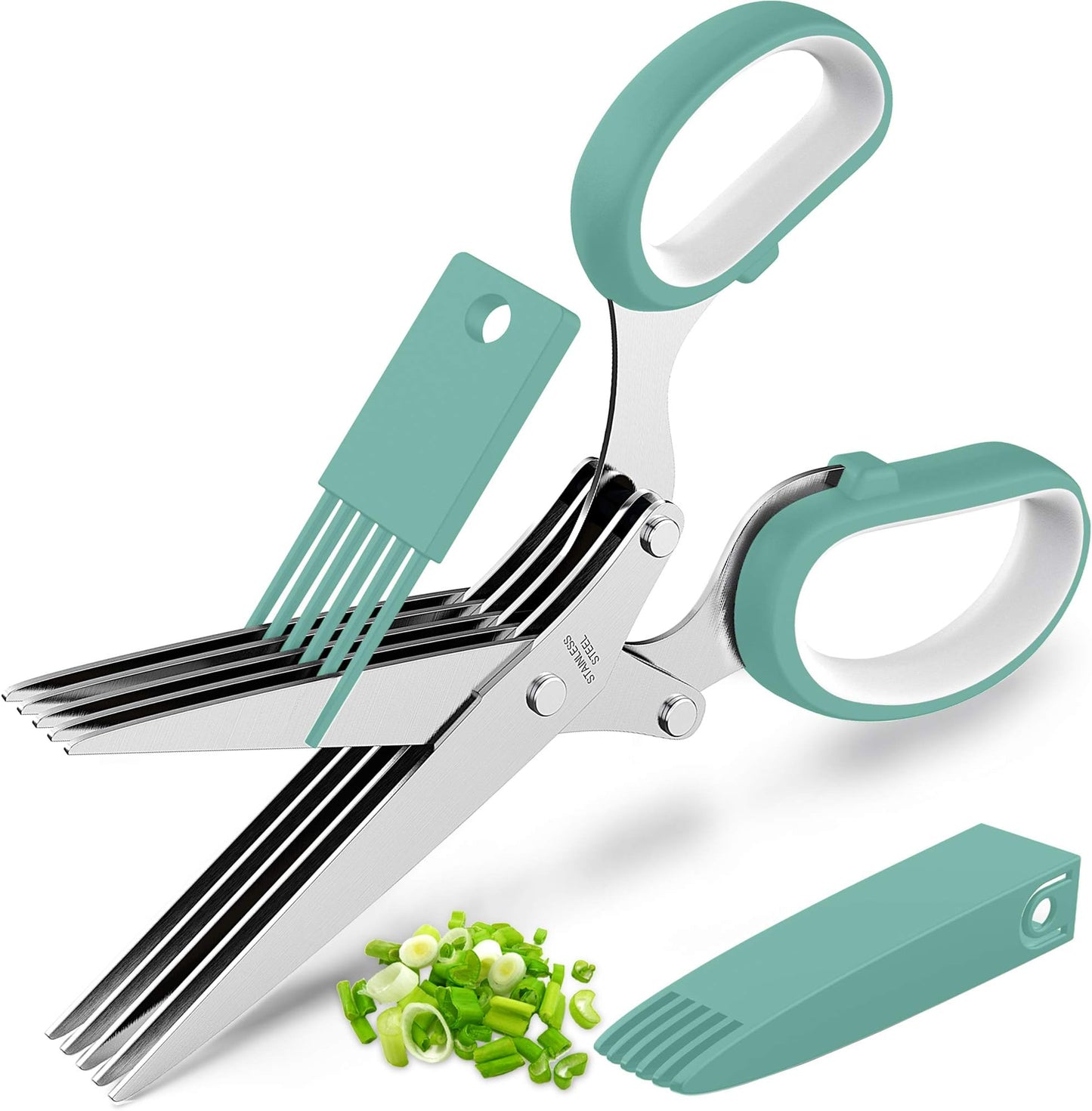 5-Blade Herb Scissors by kitchens Gadgetry