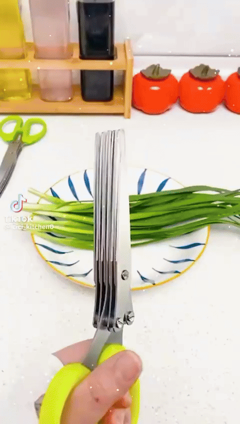 5-Blade Herb Scissors by kitchens Gadgetry