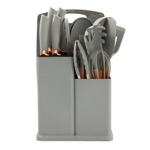 19PCS Kitchen Utensil & Knife Set by kitchens Gadgetry