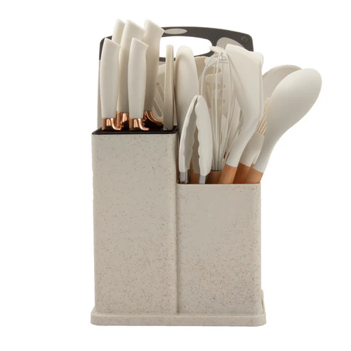 19PCS Kitchen Utensil & Knife Set by kitchens Gadgetry