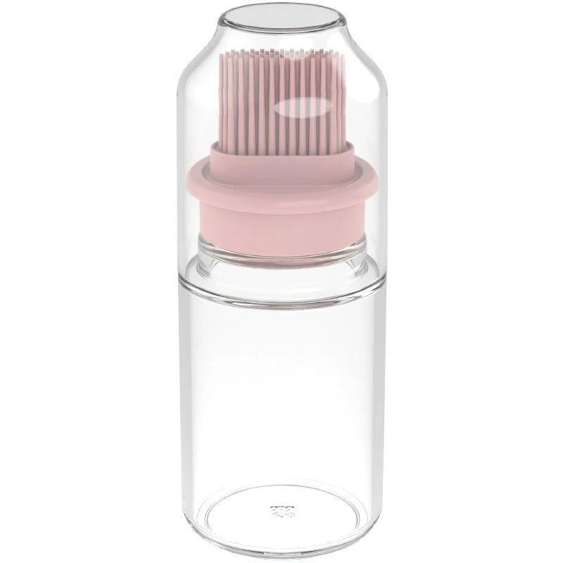 Portable Oil Bottle with Brush by kitchens Gadgetry