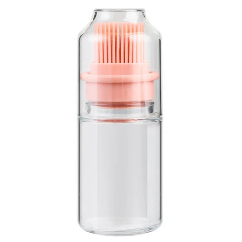 Portable Oil Bottle with Brush by kitchens Gadgetry